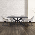 Earlsdon Grey 180cm Sintered Stone Dining Table for dining room
