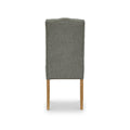 Portland Button Back Dining Chair Grey from Roseland Furniture
