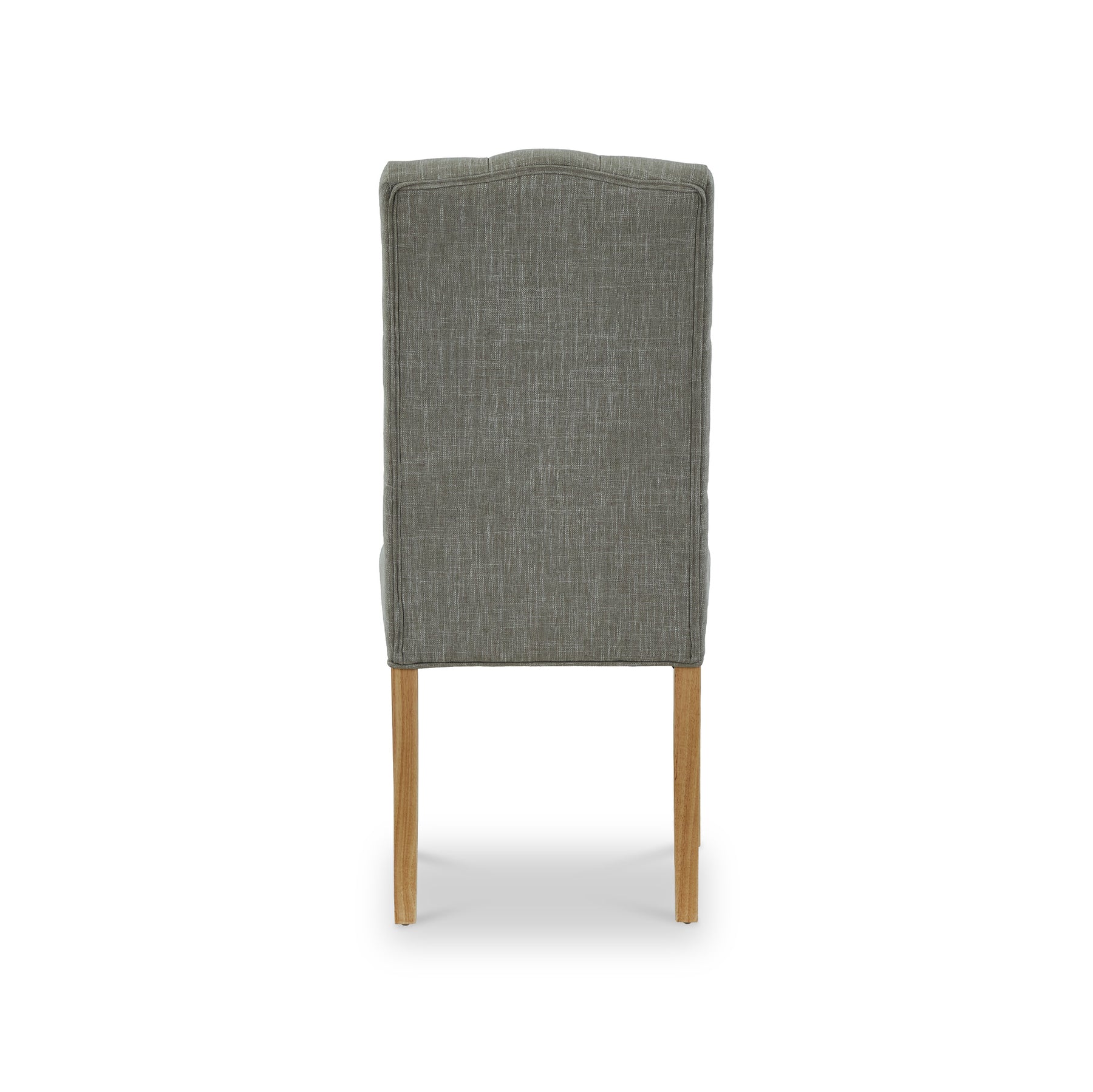 Portland Button Back Dining Chair Grey from Roseland Furniture