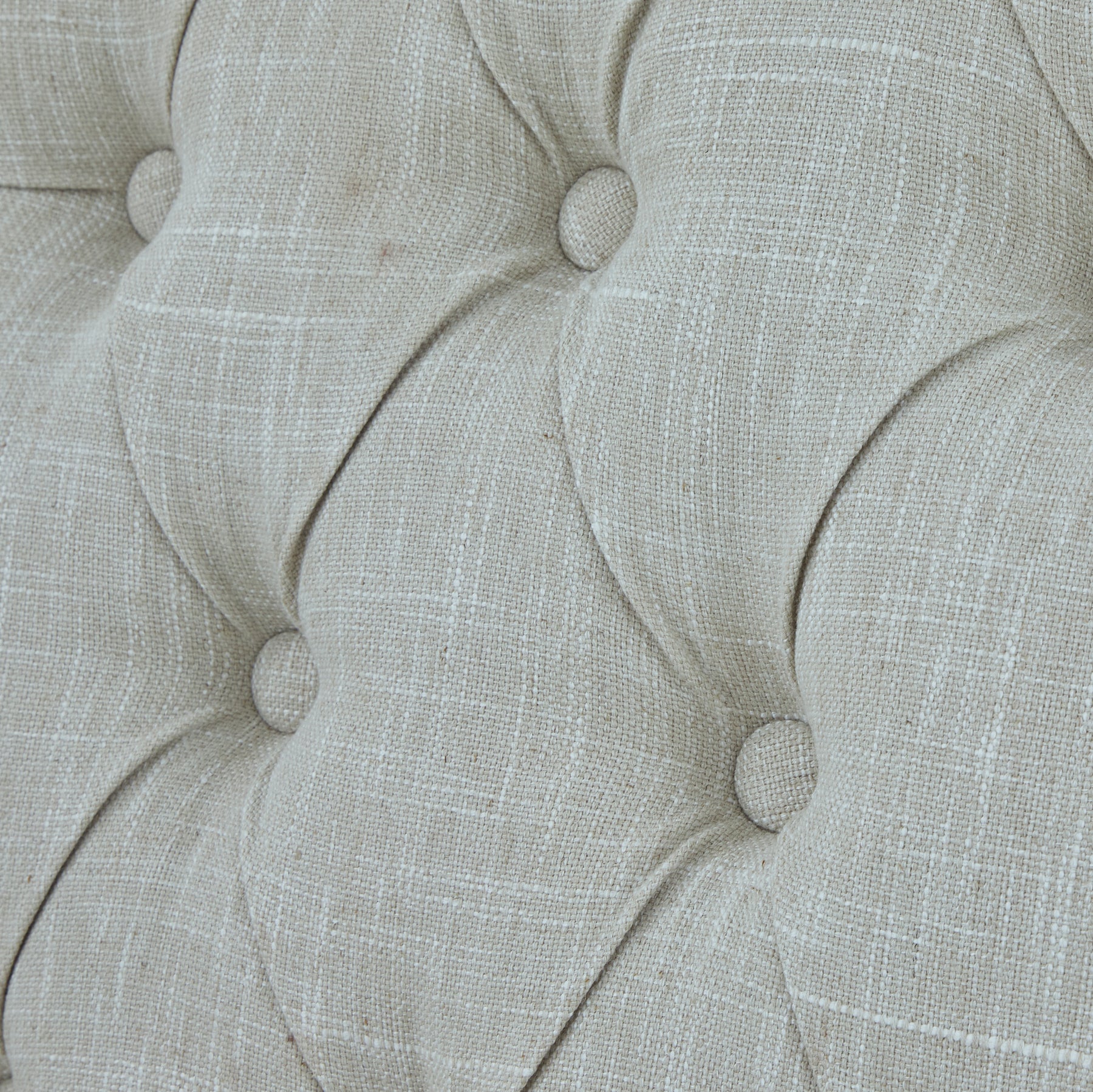 Portland Button Back Dining Chair Natural from Roseland Furniture