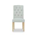 Portland Button Back Dining Chair Natural from Roseland Furniture