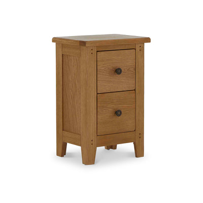 Broadway Oak Narrow Bedside Table