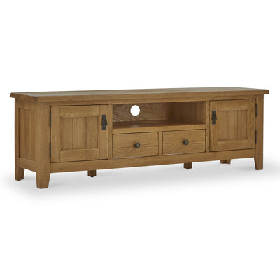 Broadway Oak 180cm TV Unit