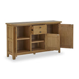 Broadway Oak Large Sideboard from Roseland Furniture