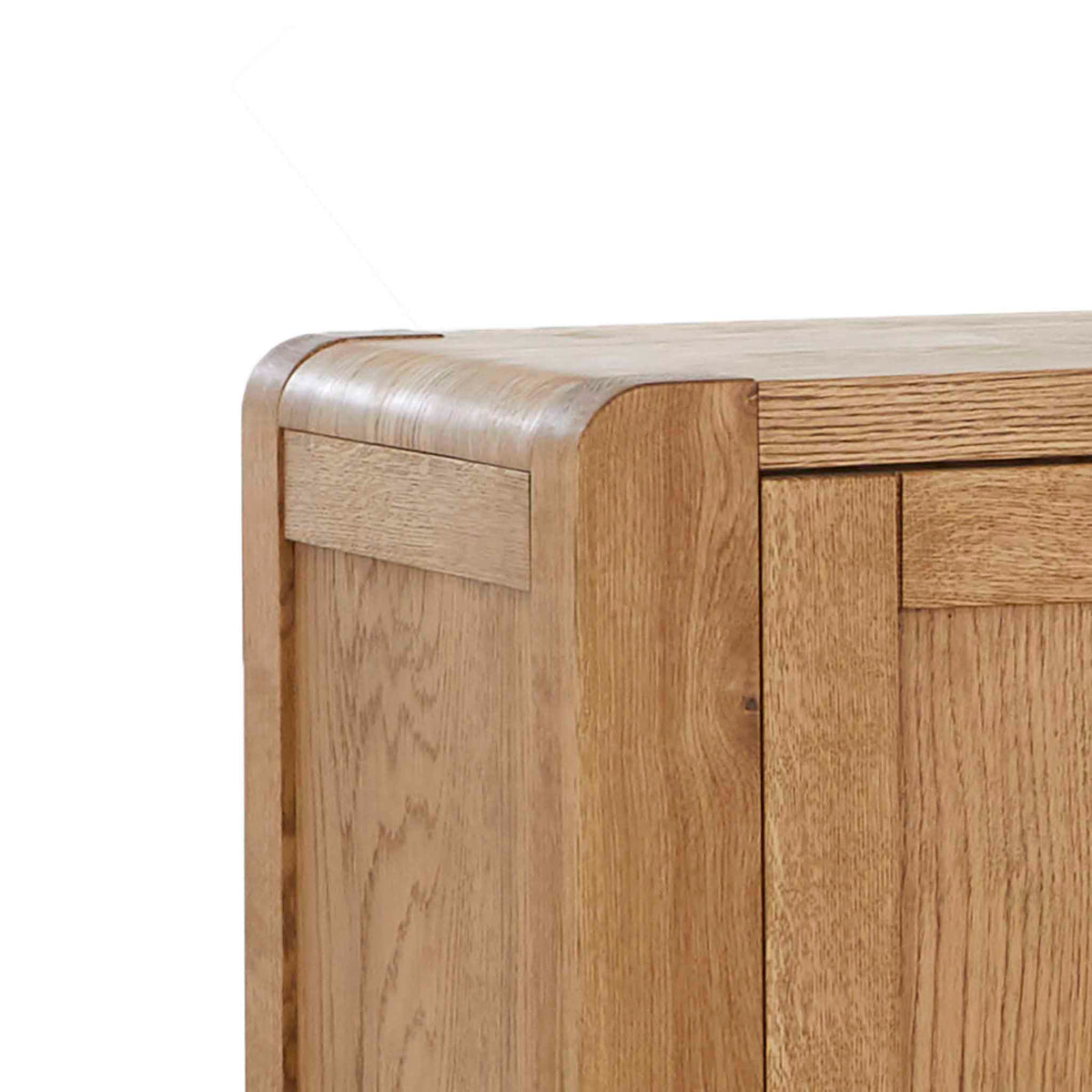 Harvey Oak Triple Wardrobe by Roseland Furniture