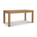 Harvey Oak Compact Extending Dining Table by Roseland Furniture