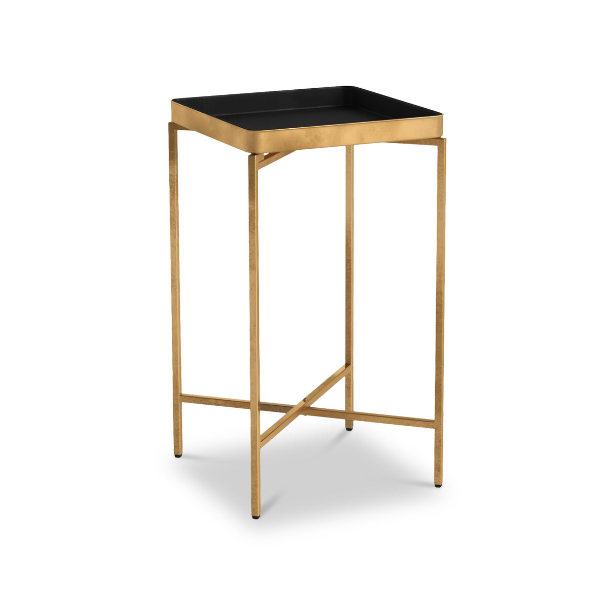 Monette Gold Side Table from Roseland Furniture