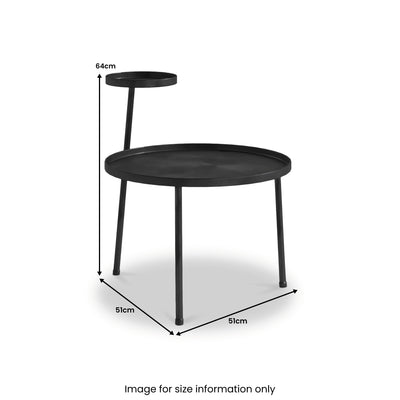 Orla Tiered Side Table