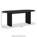 Milo Mango 200cm Fluted Dining Table by Roseland Furniture