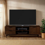 Oskar Wide 150cm Grooved TV Unit from Roseland Furniture