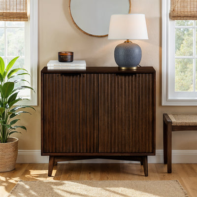 Oskar Grooved 2 Door Sideboard