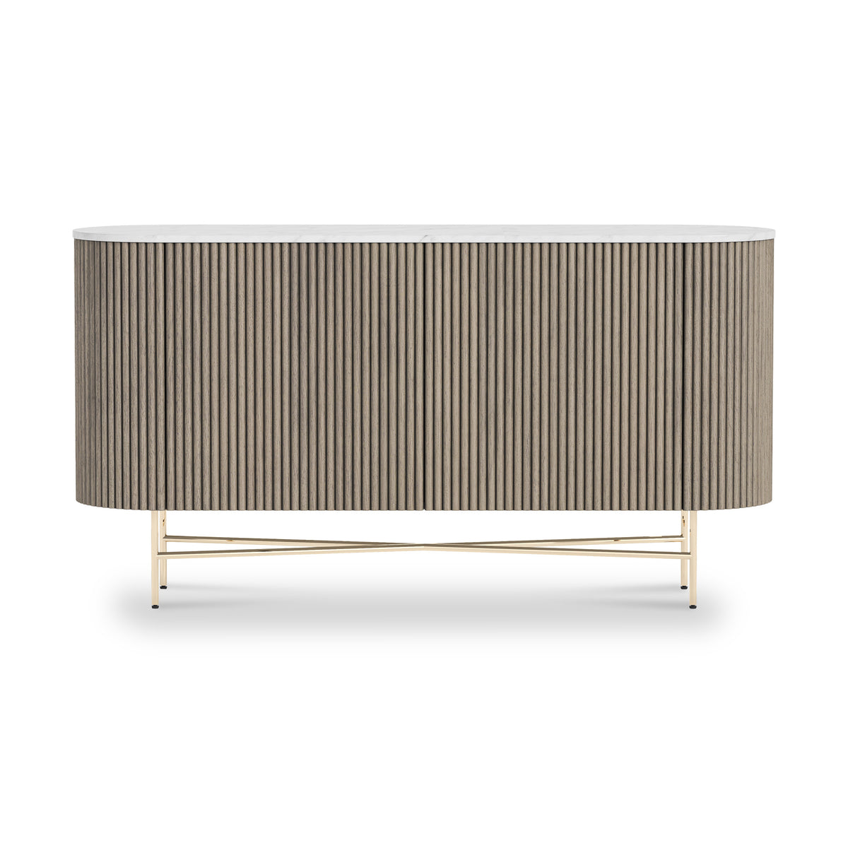 Amelie Grey Fluted Sideboard from Roseland Furniture