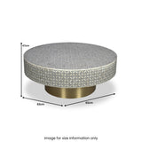 Belrose Bone Inlay Coffee Table from Roseland Furniture