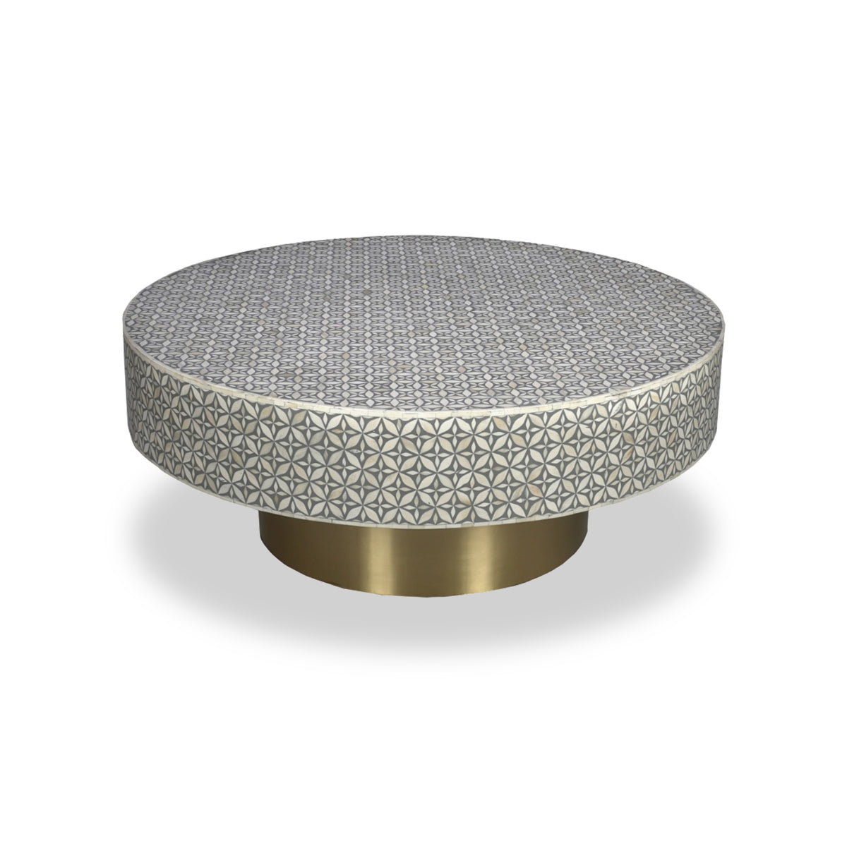 Belrose Bone Inlay Coffee Table from Roseland Furniture
