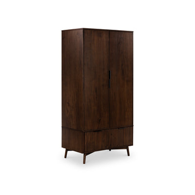 Oskar Double Wardrobe with Drawer