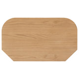 Shorwell Oak Slatted Corner TV Unit