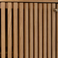 Shorwall Oak Slatted Cupboard