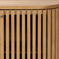 Shorwall Oak Slatted Cupboard