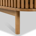 Shorwell Oak Slatted Large Sideboard Cabinet