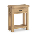 Portland-Oak-1-Drawer-Telephone-Table from Roseland Furniture
