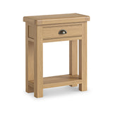 Portland-Oak-1-Drawer-Telephone-Table from Roseland Furniture