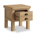 Portland Oak Lamp Table from Roseland Furniture