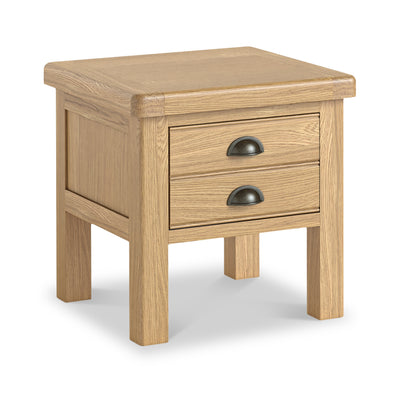 Portland Oak Lamp Table