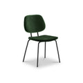 Keswick Green Velvet Dining Chair from Roseland Furniture