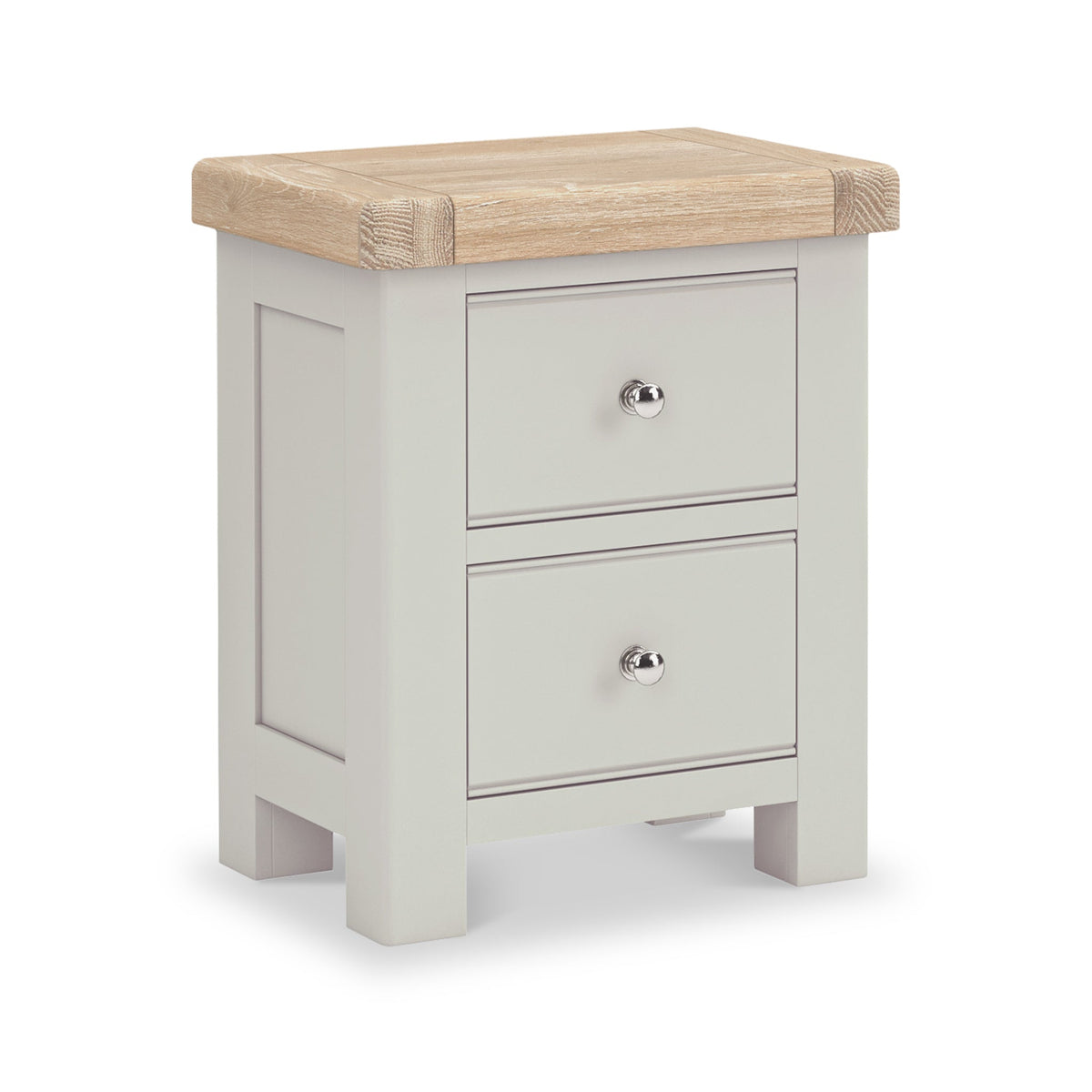 Penzance 2 Drawer Bedside Table from Roseland Furniture