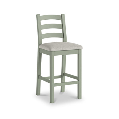 Penzance Sage Ladder Back Bar Chair