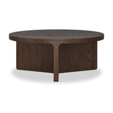 Mylor Oak Round Coffee Table from Roseland Furniture