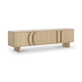 Whitstone Oak 180cm TV Unit from Roseland Furniture