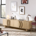 Whitstone Oak 180cm TV Unit from Roseland Furniture
