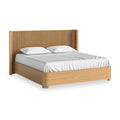 Shorwell Oak Slatted Super King Bed from Roseland Furniture