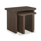 Mylor Oak Nest Of Tables from Roseland Furniture
