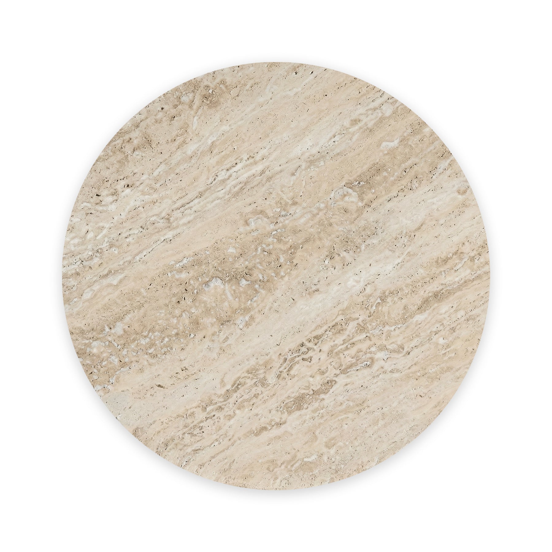 Mylor Travertine Top Coffee Table from Roseland Furniture