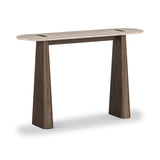 Mylor Travertine Top Console Table from Roseland Furniture