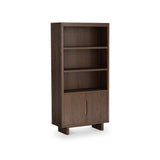 Mylor Oak 2 Door Display Bookcase from Roseland Furniture