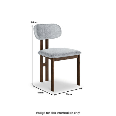 Mylor Oak Grey Dining Chair