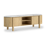 Nyssa Marble Top 160cm TV Unit from Roseland Furniture