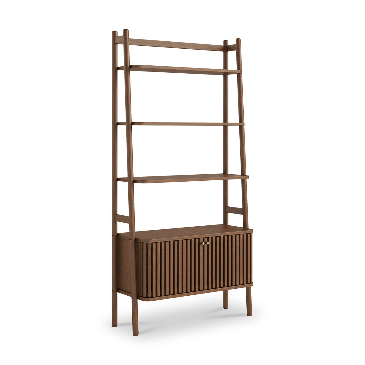 Shorwell Bookcase Dark Stain from Roseland Furniture