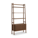 Shorwell Bookcase Dark Stain from Roseland Furniture