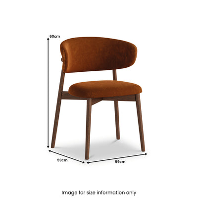 Valencia Velvet Dining Chair
