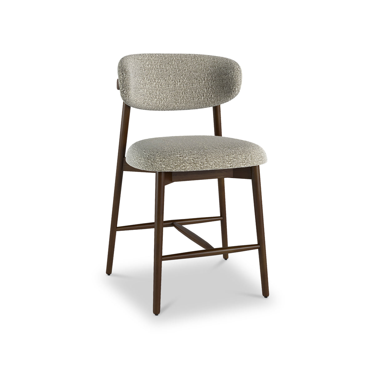 Fabre Boucle Barstool Moss Green from Roseland Furniture