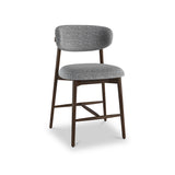 Fabre Boucle Barstool Grey from Roseland Furniture
