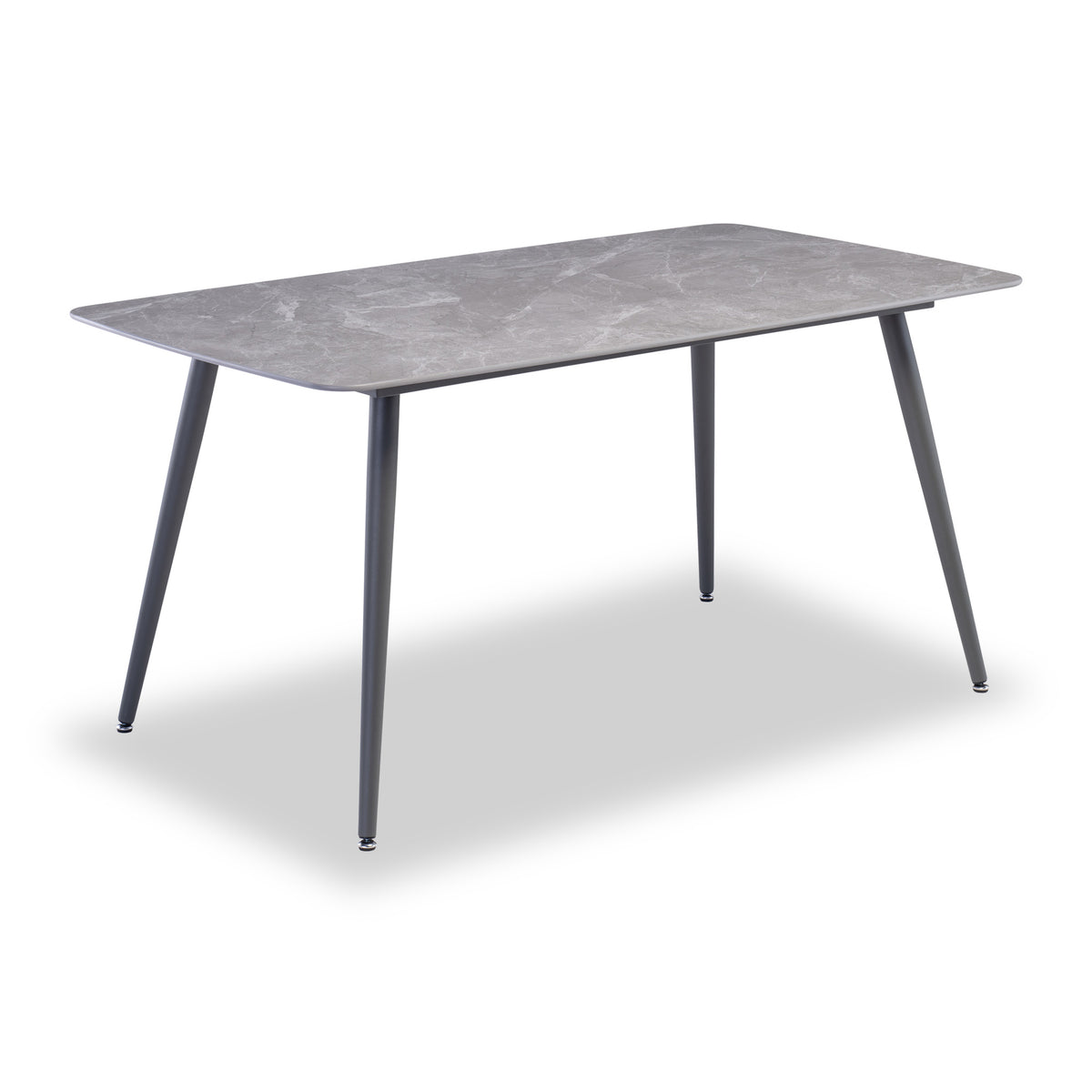 Morris Grey 160cm Sintered Stone Dining Table from Roseland