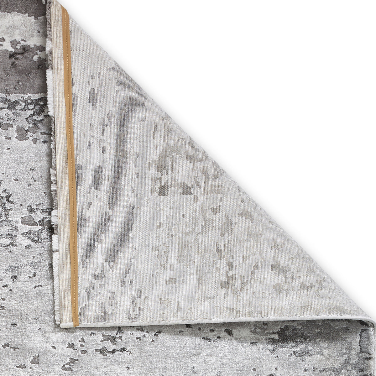 Fenway Grey Distressed Super Soft Rug