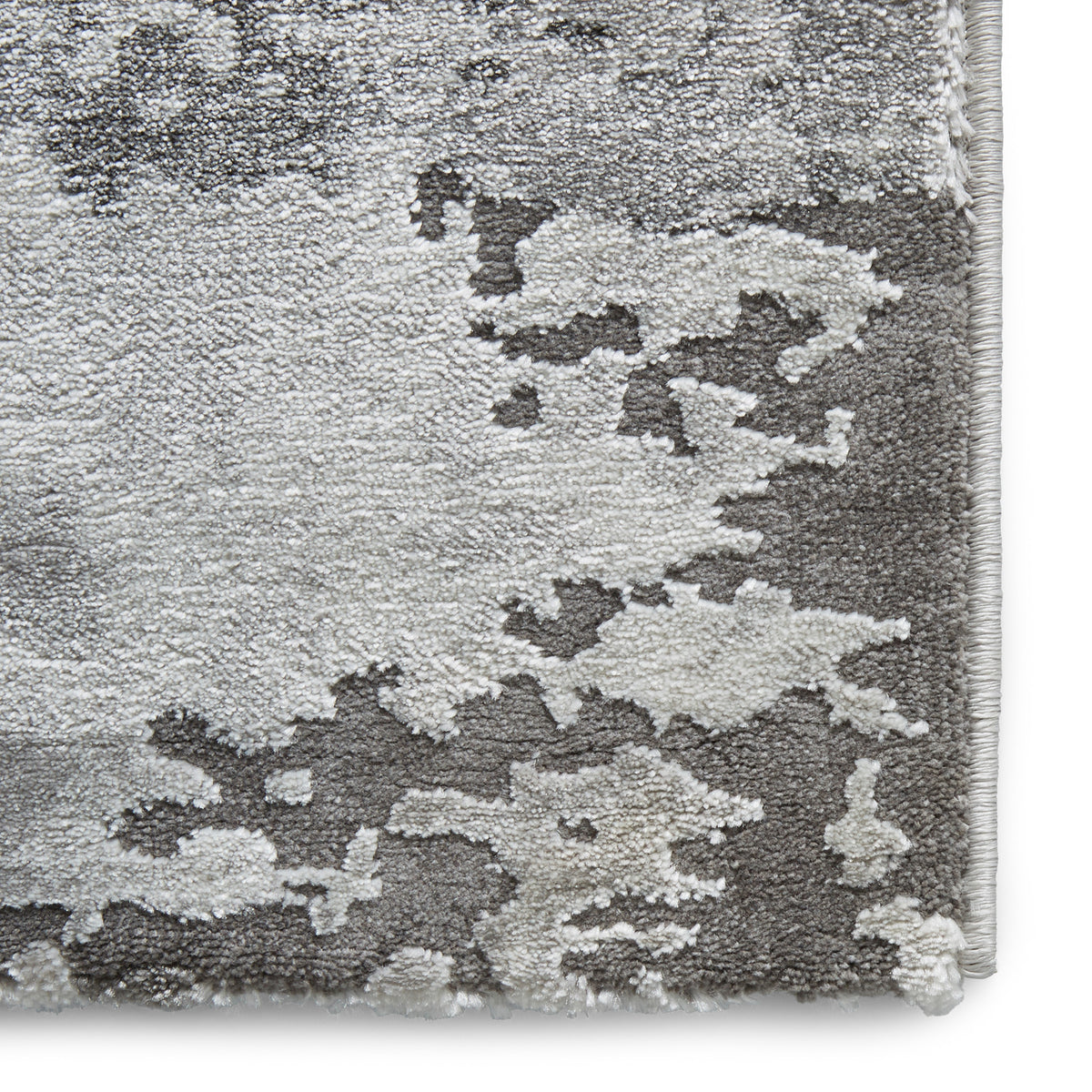 Fenway Grey Distressed Super Soft Rug