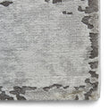 Fenway Yellow Grey Distressed Super Soft Rug