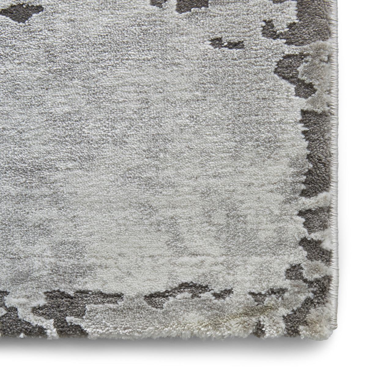 Fenway Yellow Grey Distressed Super Soft Rug